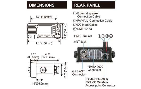 Standard Horizon Gx Gps Nmea Nautica Gps Transmitter Color Black