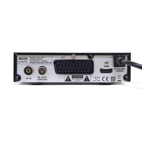 RT0407HD Receptor tdt Axil RT-407HD alta definicion + USB