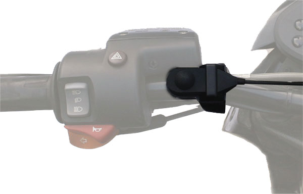 SP2 KIM-55-Nauze. Kit oreillette microphone pour une utilisation avec un casque. Sepura pour walkies