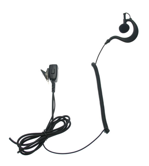pin-29-m earpiece with ptt button for motorola gp300, cp040 and p100