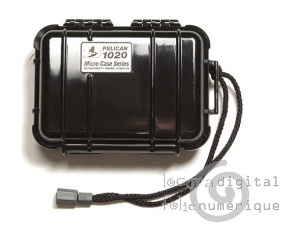  1020-025-110 Micro-Maleta de protección Negra - Opaca