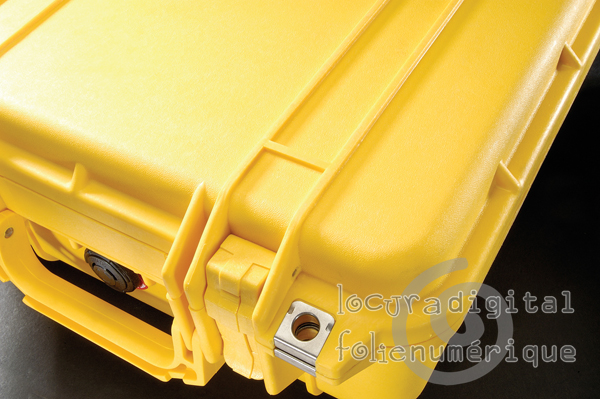 Yellow Protective Case 1150-000-240, with foam