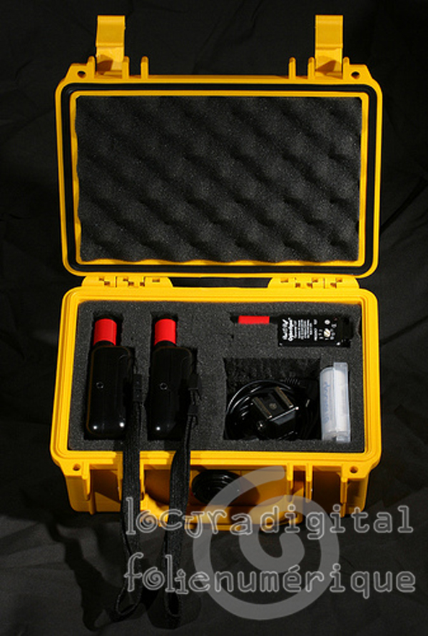Yellow Protective Case 1120-000-240, with foam