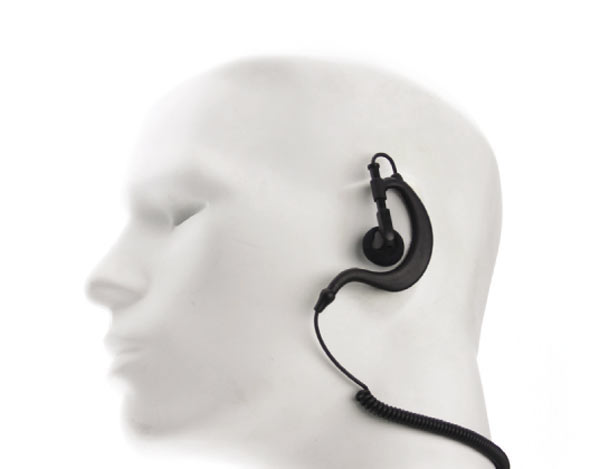 PIN-29-M WITH BUTTON PTT earpiece