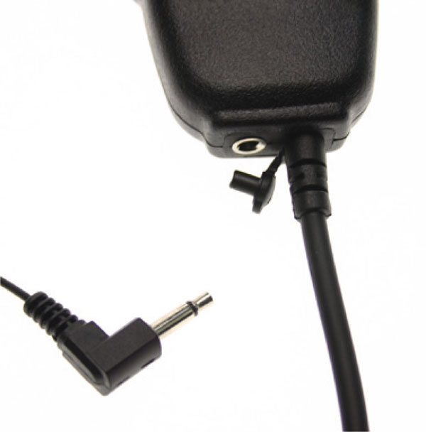 Nauzer MIA115-M2. High quality microphone-loudspeaker with large PTT button. For MOTOROLA handhelds