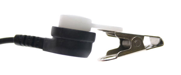NAUZER PIN MATN1. Micro-Auricular tubular con DOBLE PTT especial para ambientes ruidosos, uso Militar, Seguridad o industrial. Ideal para Vigilancia en Discotecas, conciertos, etc....