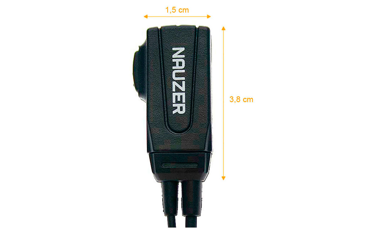 PIN-39-N1. Casque Micro-tube avec PTT sp?al pour les bruyants