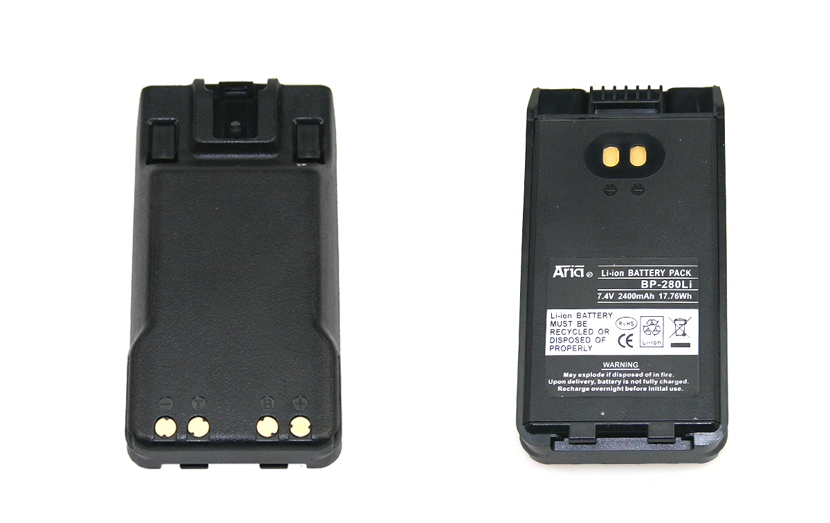 BP-280HEQ Batería de litio compatible con ICOM BP280- ICA-16,IC-F1000