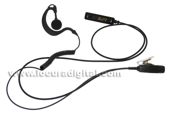 pin29mtr nauzer micro-auricular para walkie