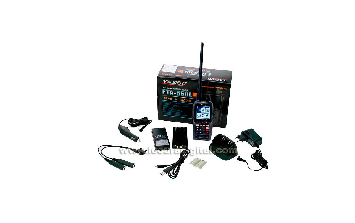 Yaesu FTA750L Handheld VHF Transceiver   GPS - 1