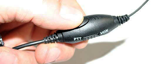 NAUZER PIN 40 M Micro-Auricular tubular especial para ambientes ruidos con PTT / VOX.