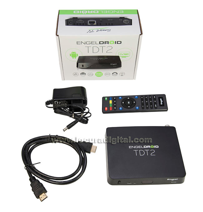 EN1020 ENGEL Receptor IPTV Smart TV + TDT2 ENGELDROID