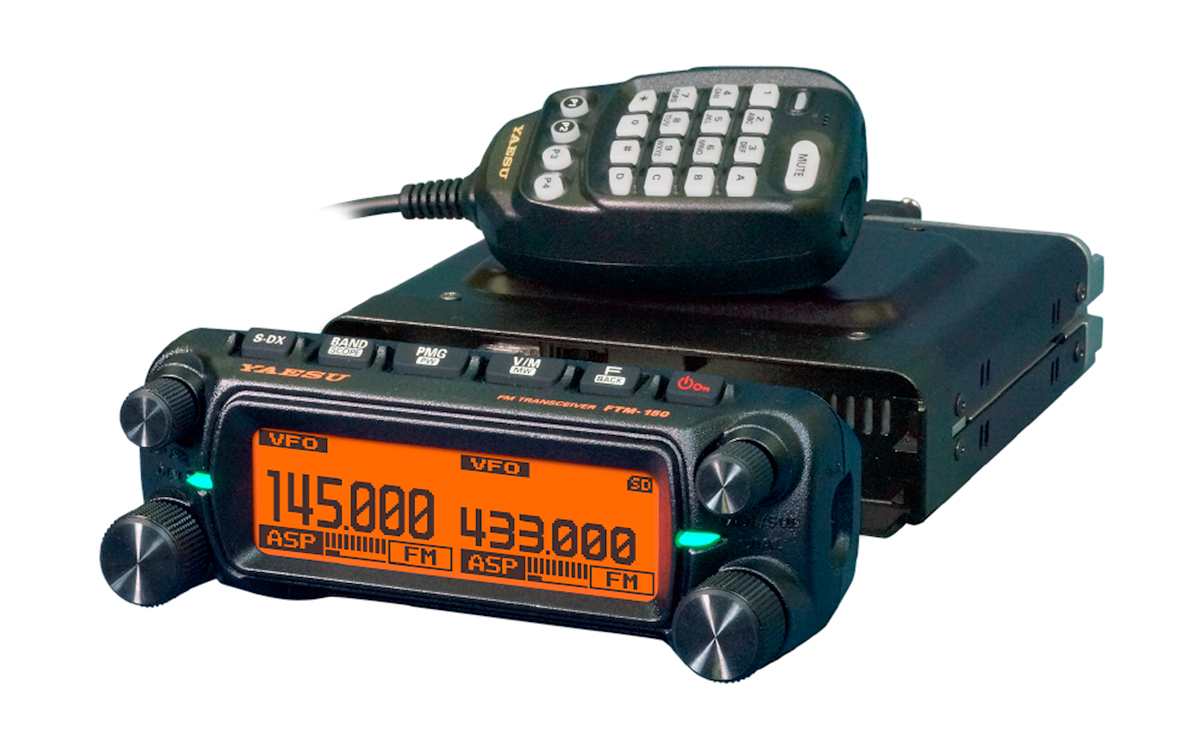 YAESU FTM-150-E-ASP Emisora movil BIBANDA DIGITAL 144/ 430 Mhz