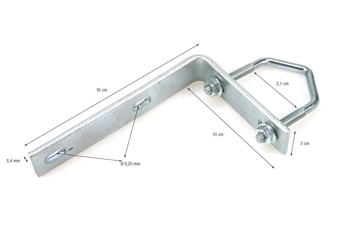 MIRMIDON HARD-95150 Soporte Escuadra Sujeción con tacos