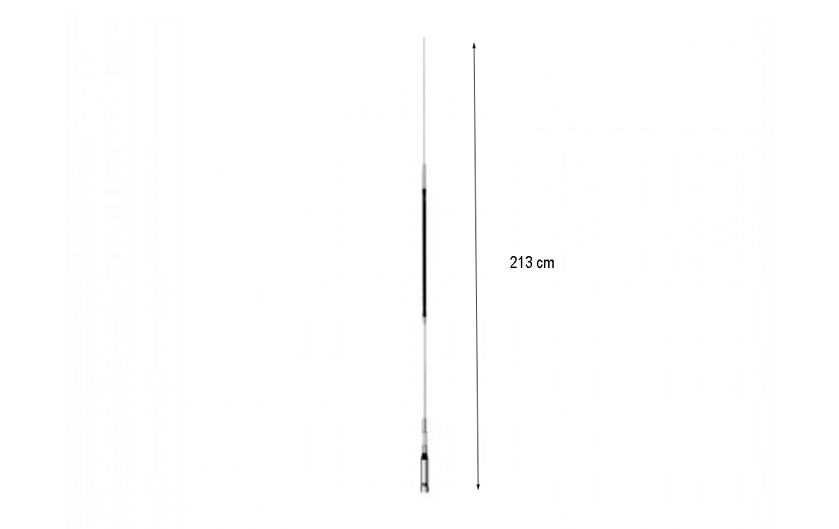 COMET HR7 Antena monobanda HF - 7 Mhz 40 metros Longitud 2,13 mts