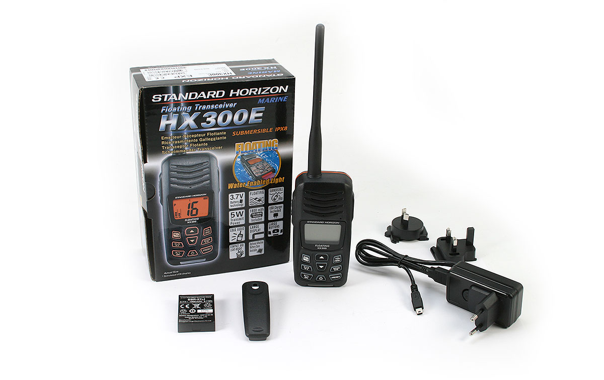 ICM25-GRAY bande portable VHF marine IPX7