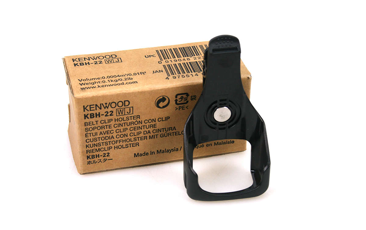 KENWOOD KBH-22W Soporte giratorio Clip Cinturón Original para TK-3601