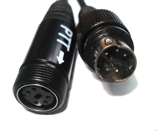 SP2 KIM-55-Nauze. Kit oreillette microphone pour une utilisation avec un casque. Sepura pour walkies