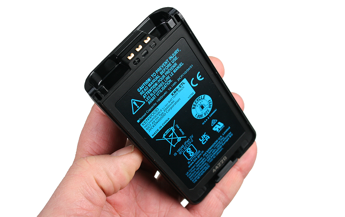 KENWOOD KNB57 Batería original de LITIO 2.000 mAh