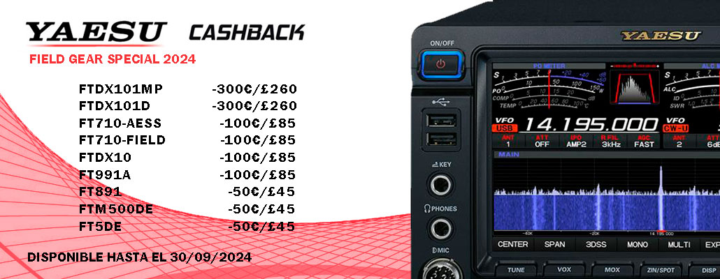 YAESU CASHBACK