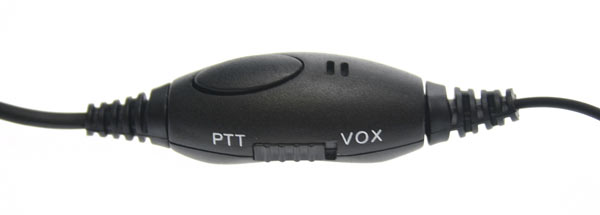 PIN Nauze M 40 tubulaires sp?aux des environnements sonores micro-casque avec PTT / VOX.