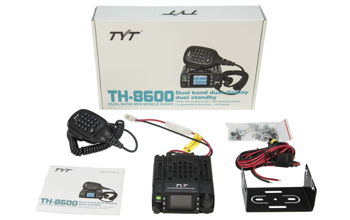 TYT-TH8600 UV IP-67 Mobile station MINI BIBANDA VHF UHF