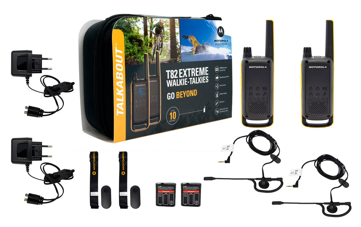 Motorola T82 Extreme 2-Way Walkie Talkie