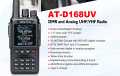 ANYTONE AT-D168 UV Walkie double bande DMR 144/430 Mhz APRS numérique