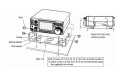 ICOM MB118 Metal support for IC-7300 transmitter