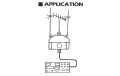 MIRMIDON MIRC03PL Switch 3 positions PL connectors