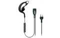 NAUZER PIN29-S Micro earmuff headset PTT curly black