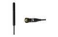 KOMUNICA PWR-TA-20-SMAF Walkie Antenna VHF-UHF SMA Female 20.5 cm