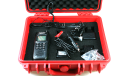 Kit valise PRESIDENT RANDY-III ORANGE Talkie-walkie portable AM/FM CB 27