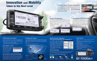 ICOM ID-5100E  EMISORA MOVIL DOBLE BANDA  VHF 144  / UHF 430 mhz.