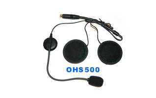 OHS 500, Microfono altavoz auricular,  casco abierto pertiga