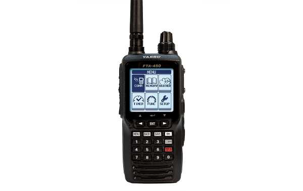 YAESU FTA-450L Walkie for AVIATION (118-136 Mhz)