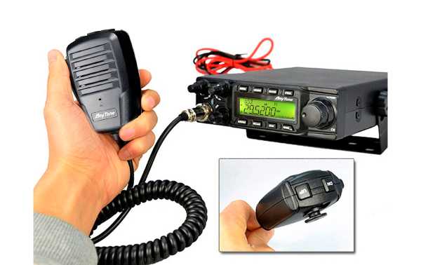 ANYTONE AT-6666-PRO AM/FM/SSB transmitter 10 meters power 80 W