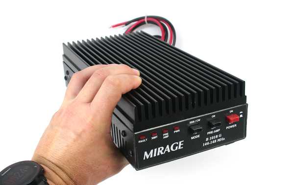 MIRAGEB1018G Amplificateur MIRAGE VHF 144-148 Mhz. Puissance Maximale ...