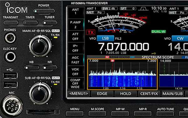 アイコム HF・50MHz 50W トランシーバー IC-7610M アウトドア精密機器