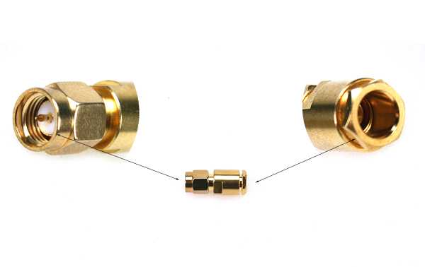 Connecteur à souder mâle JR6852 SMA compatible pour câble RG58