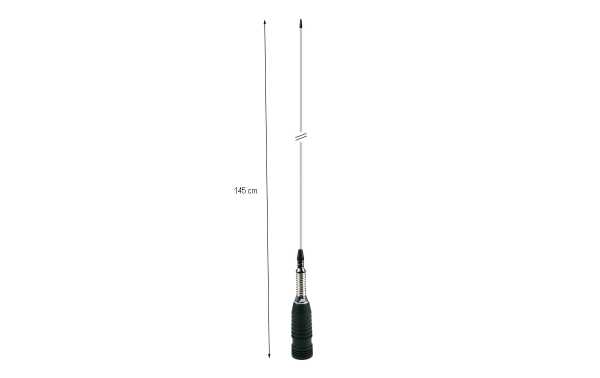 Antena CB FALKOS-ML 145RA 27Mhz. (apenas antena, sem base e sem cabo)