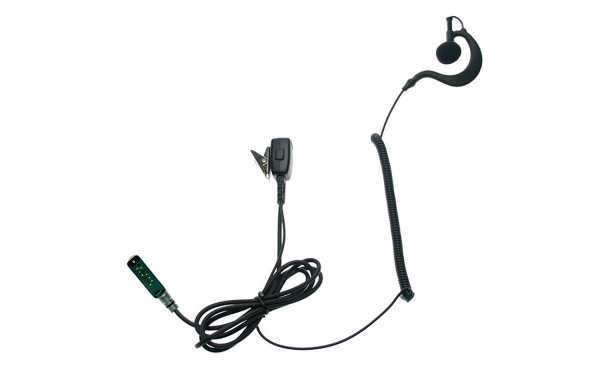 NAUZER PIN29SP2 Micro-Auricular Orejera PTT para walkies TETRA SEPURA
