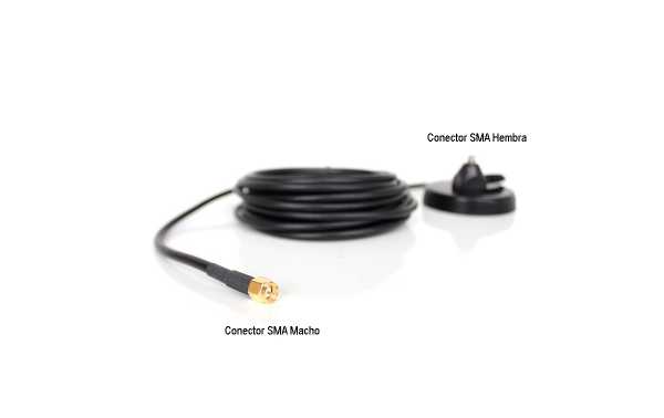 Komunica PWR-BK-700-SMA Base magnética 7cm conector SMA macho