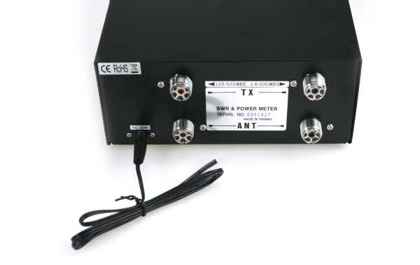 NISSEI RS-50 MEDIDOR DIGITAL AUTOMATICO DE ESTACIONARIAS SWR ROE Y  VATIMETRO PARA LAS BANDAS DE UHF Y UHF, NISSEI