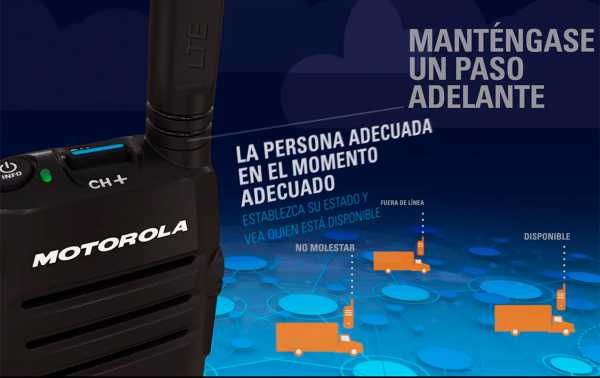 Motorola Wave TLK100 - Talkie-walkie 4G LTE - HK2119A