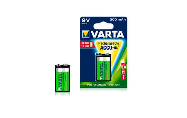 Pile Rechargeable Varta Accu Power 200mAh 9V / 6HR61